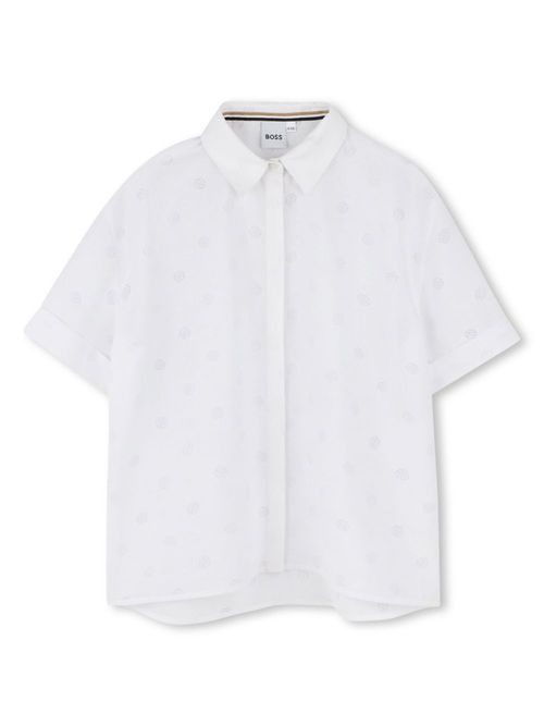 Short-sleeved shirt - White