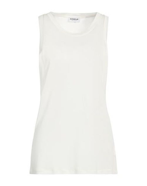 Woman Top Off white Size L Viscose, Modal, Silk