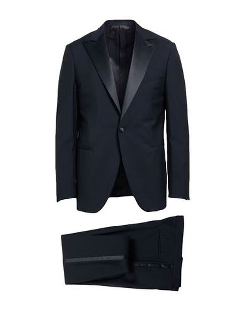 Man Suit Midnight blue Size 38 Wool, Mohair wool