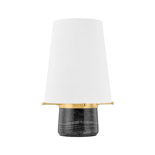 Aged Brass LED Table Lamp from the Central valley Collection
