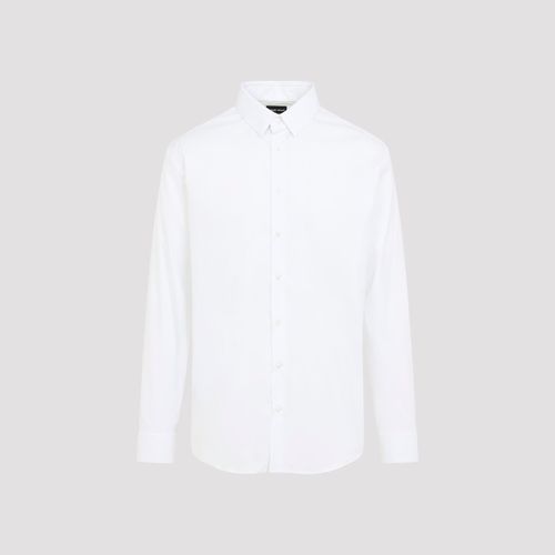 Men's Cotton-Blend Dress Shirt