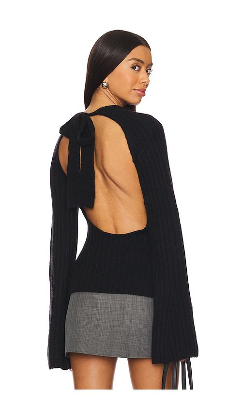 MAJORELLE STRICK TRUDY in Black. Größe S. Also in L