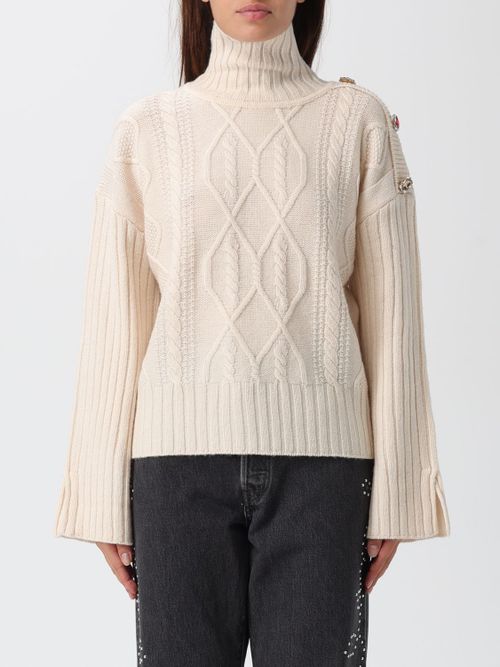 Sweater Woman color Yellow Cream