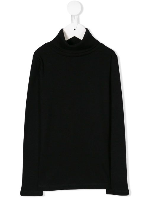Roll neck jumper - Black