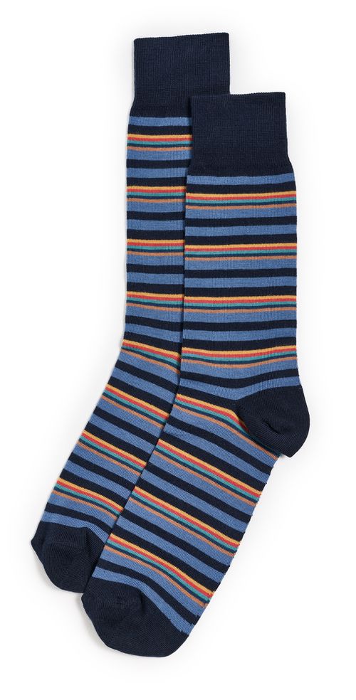 Nolan Artist Socks Navy One Size