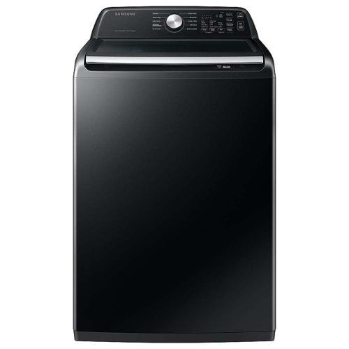 Open Box 4.6 Cu. Ft. High-Efficiency Smart Top Load Washer with ActiveWave Agitator - Black