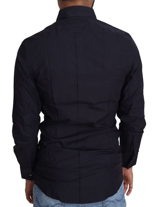 100% Cotton Dress Shirt — Navy