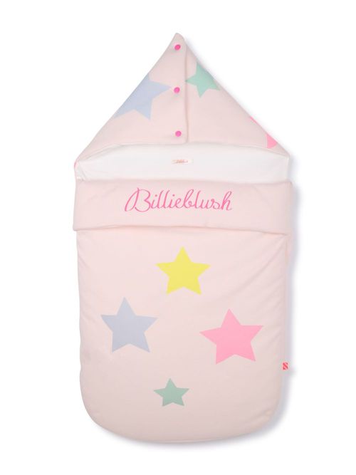 Star-print sleeping bag - Pink