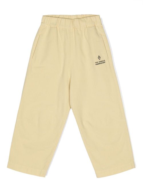 Elephant loose-cut trousers - Yellow