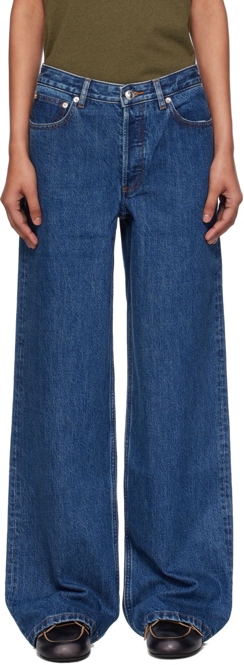 A. P.C. Blue Elisabeth Jeans