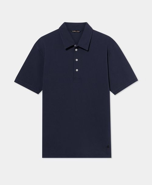 Washed Cotton Piqué Polo