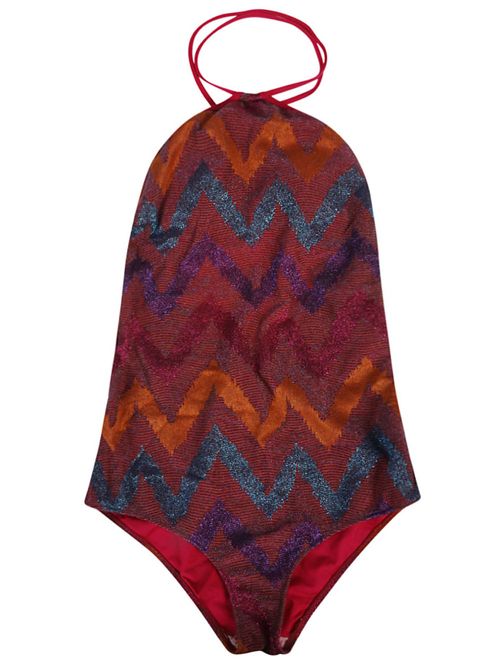 Multi Color Printed One-piece Swimsuit