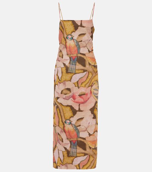 Talulah floral linen maxi dress