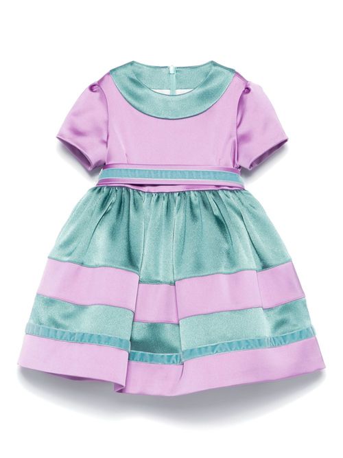 Satined dress - Green