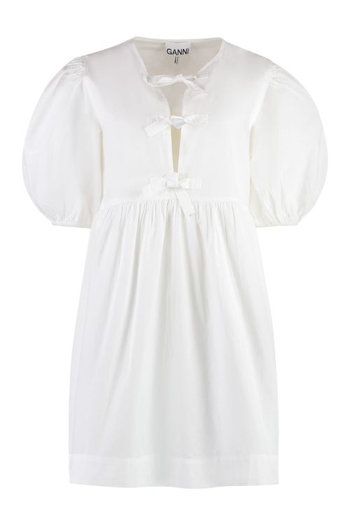 Poplin Mini Dress