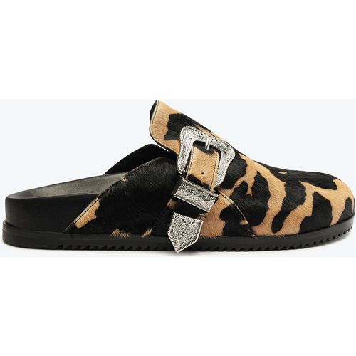 Grace Calf Hair Clog