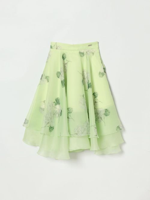Skirt Kids color Green