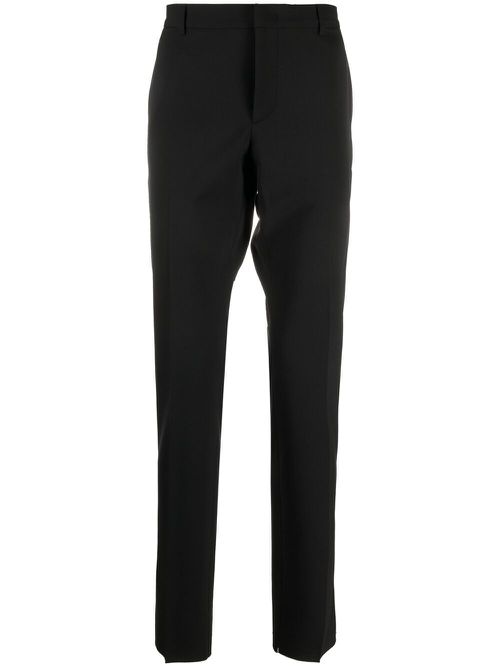 Straight-leg trousers - Black