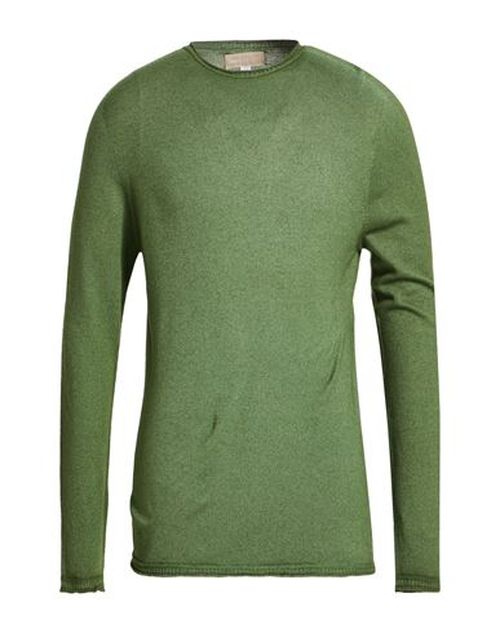 Man Sweater Military green Size L Cashmere
