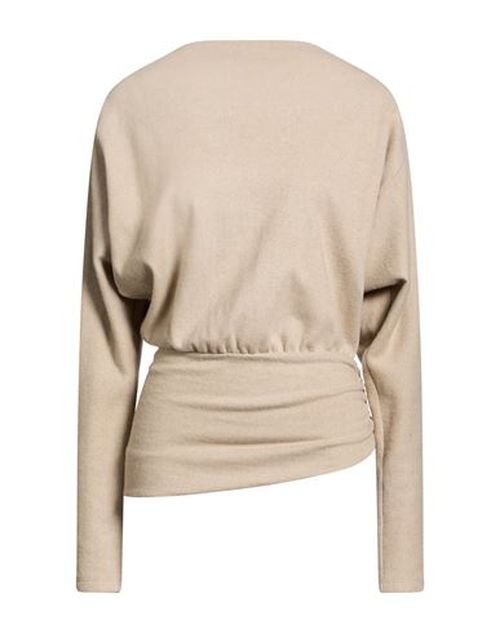 Woman Sweater Sand Size 2 Wool