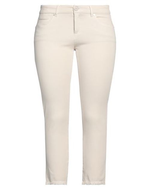 Seductive Woman Jeans Beige Size 16 Cotton, Lyocell, Polyester, Elastane