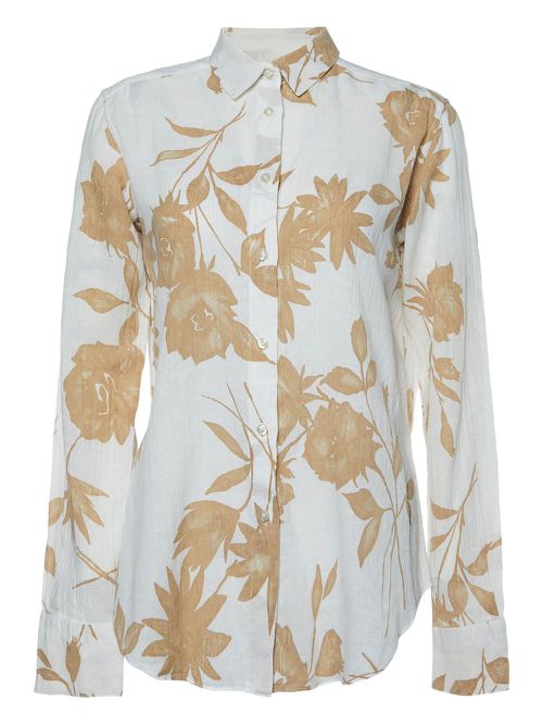 Floral shirt - White