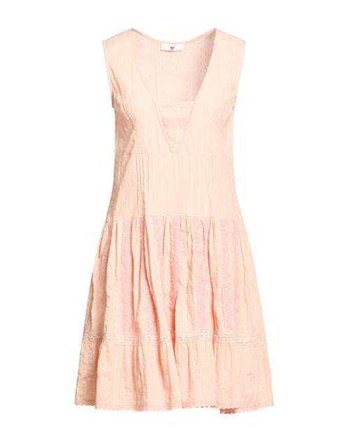 U & b Woman Mini dress Apricot Size S Cotton