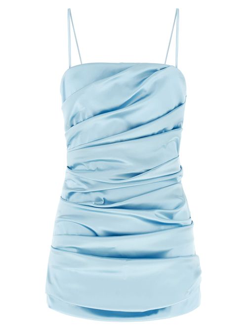 Stretch Satin Dress