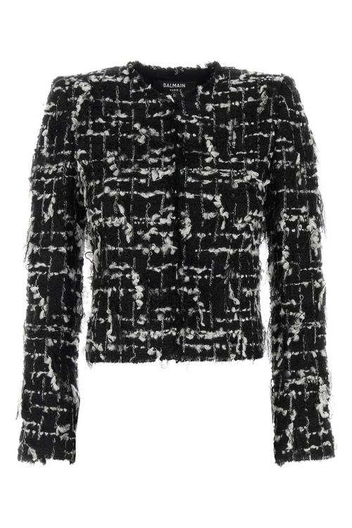 Embellished Blazer — Black