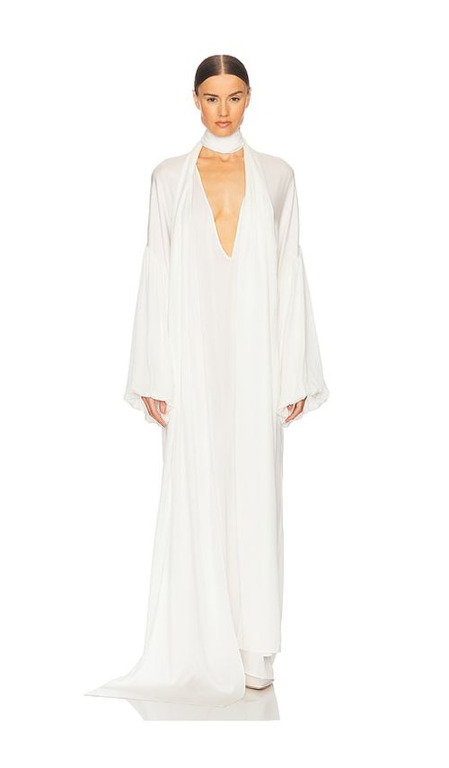 Helsa Serafina Silk Dress in Black - Black. S also in