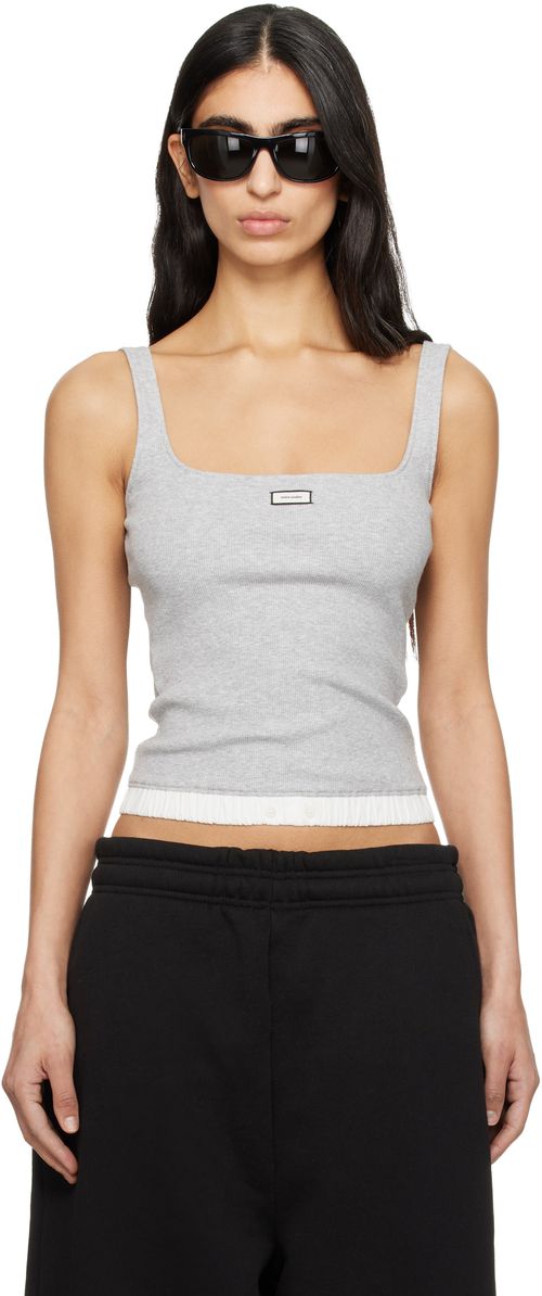 Gray Lounge Tank Top