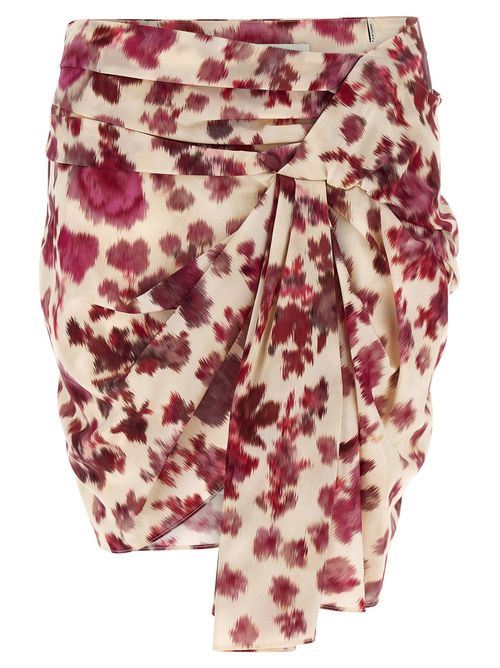 Ovia Skirt — burgundy