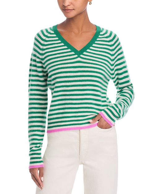 Cashmere Striped Sweater