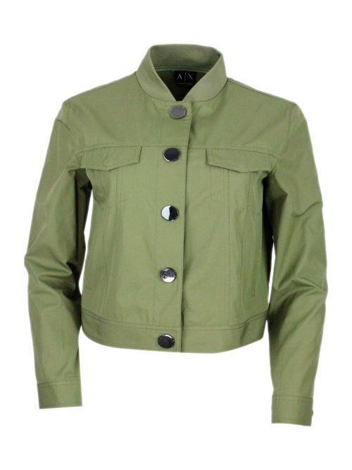 Jackets Verde Savana 100co - Women