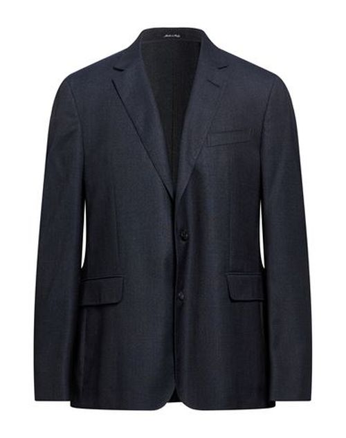 Man Blazer Midnight blue Size 46 Wool