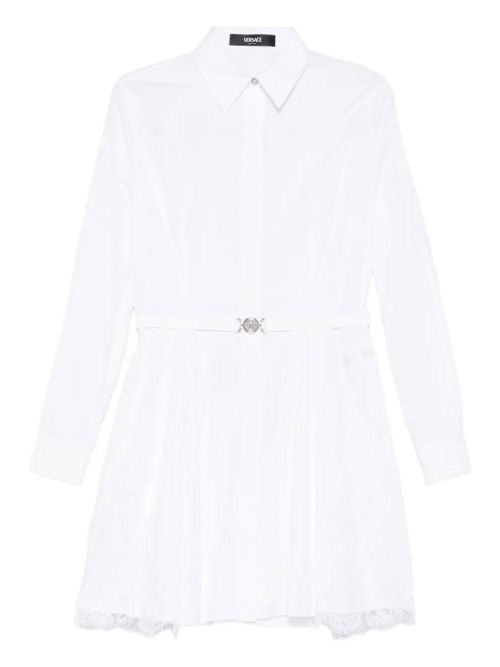 Belted Cotton Shirt Dress