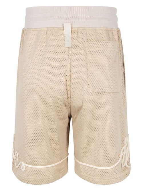 Soutache basketball shorts - Neutrals
