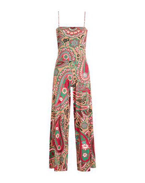 Siyu Woman Jumpsuit Camel Size 10 Polyamide, Elastane