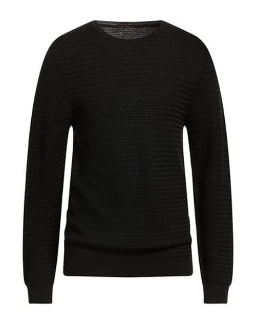 Man Sweater Black Size L Wool, Acrylic