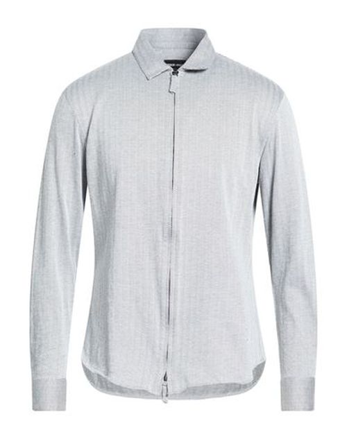 Man Shirt Grey Size 15 ½ Cotton, Polyamide