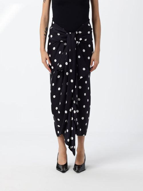 Skirt Woman color Black