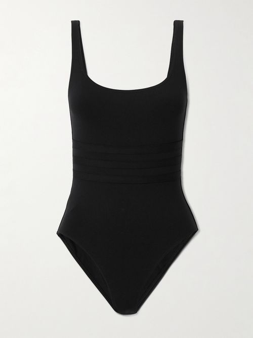 Les Permanents Asia Paneled Swimsuit - Black