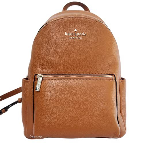 AUTHENTIC Kate Spade Leila Gingerbread Pebble Leather Medium Flap Backpack kate spade | Bags | Authentic Kate Spade Leila Gingerbread  main image 2