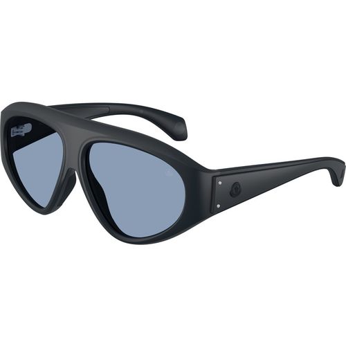 Moncler Unisex Moncler ME8014U ZYRA 503072 Gafas de sol Inyectado Azul Azul claro Piloto Norma