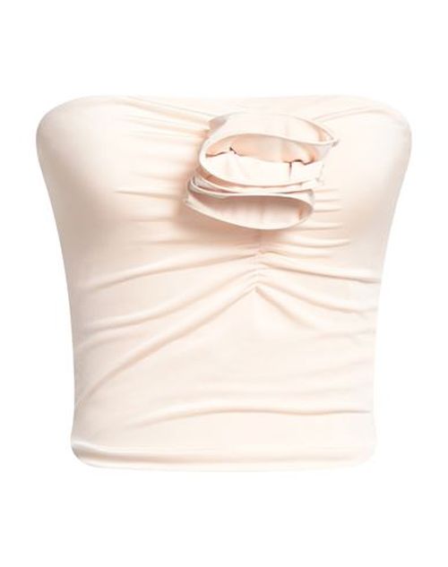Woman Top Ivory Size ONESIZE Polyester, Elastane