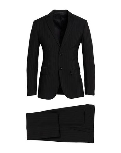 Man Suit Black Size 44 Viscose, Wool