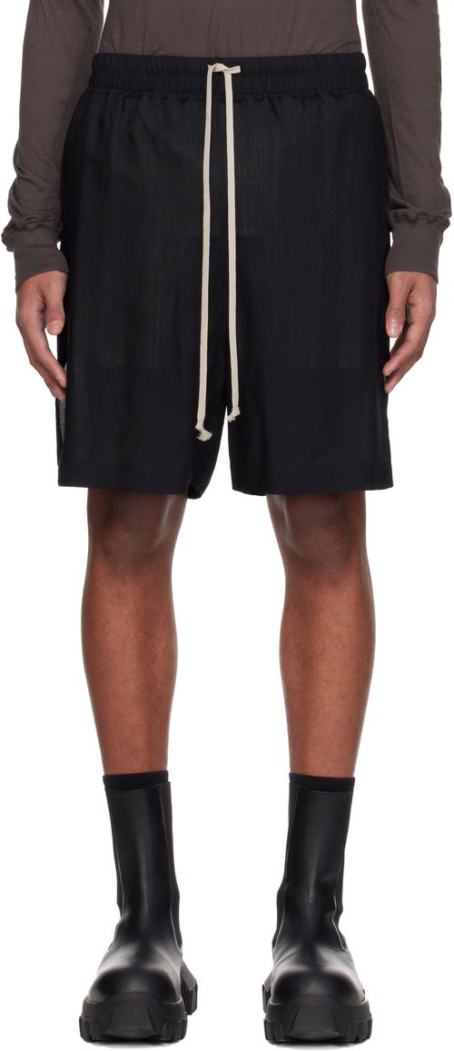 Black Temple Boxer Shorts