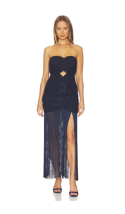 AZULU Joaquina Dress in Navy. XS. Also in S, M