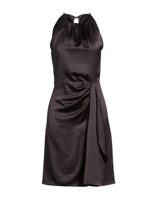 Woman Mini dress Black Size 4 Polyester