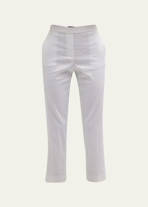 Treeca Galena Linen Cropped Pants